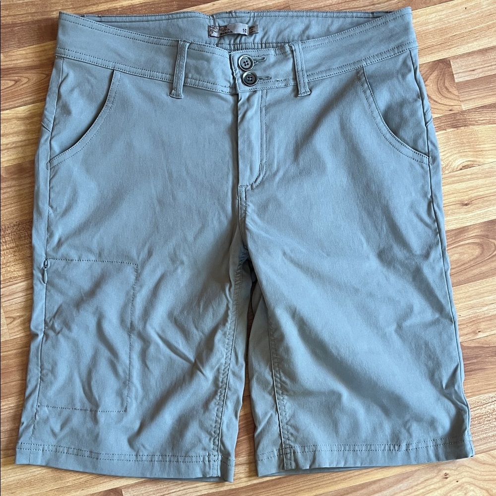 Prana Women's Tan Athletic Shorts Size 10